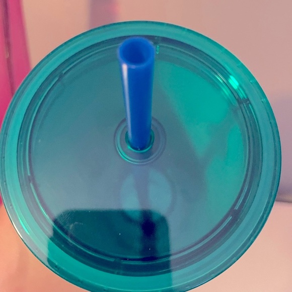 NWT RARE✨Starbucks Silver Holographic Green Blue Ombré (Ombre) Venti Tumbler Cup - Picture 3 of 5